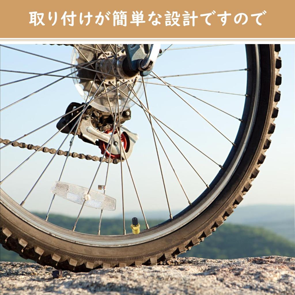 DELUXEFOX US Style Valve [4 Pieces] Tire Air Valve, Brass 1/4 NPT Tire Air