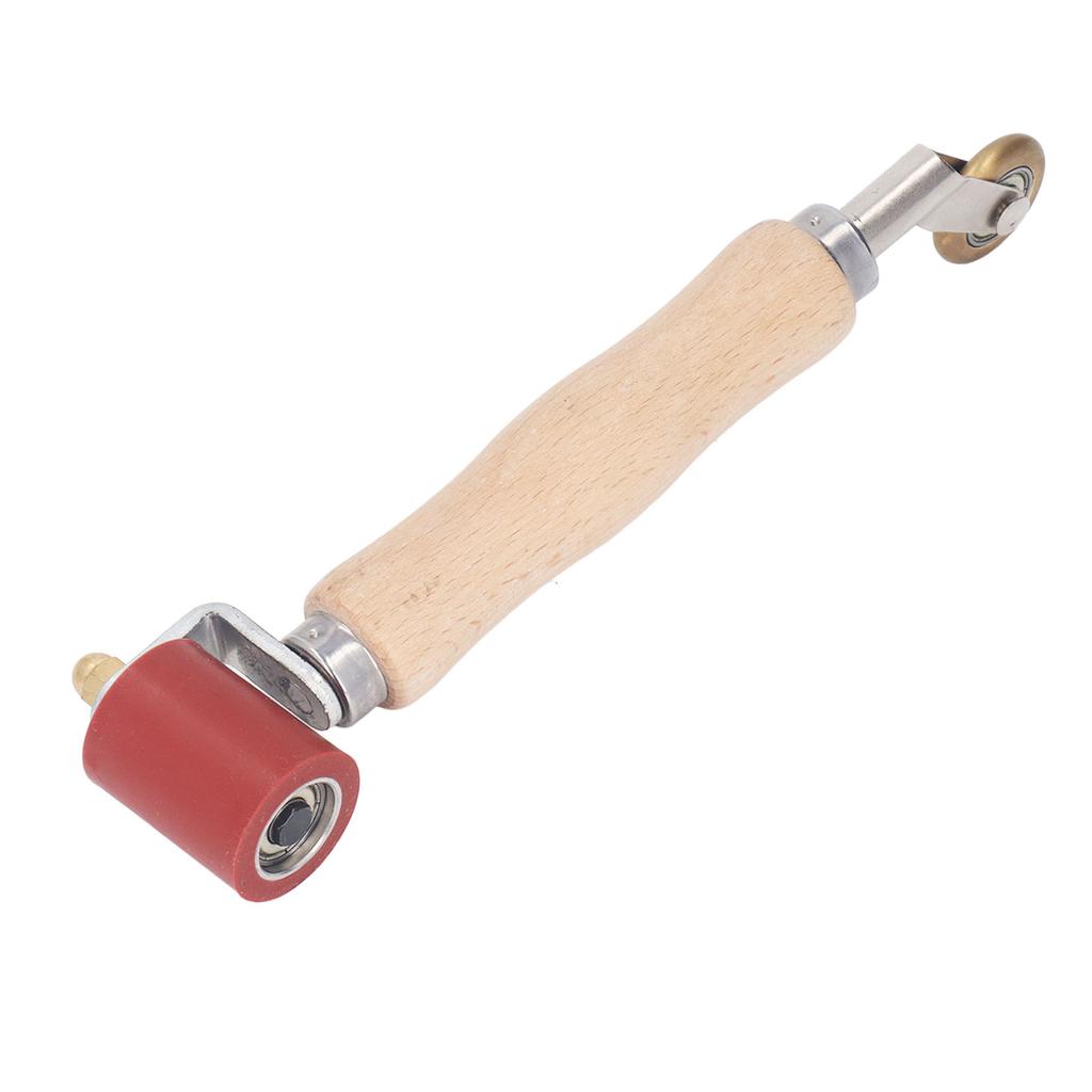 Seam Roller 40mm Silicone Seam Roller with 6mm Brass Detail Roller Smoothing Seam Roller Tool for PV