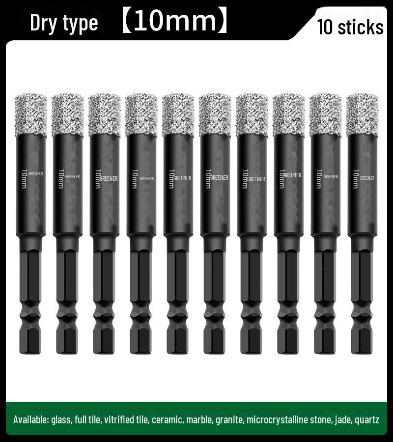 Green Forest Tile Drill Bit for Glass, Marble, and Ceramic