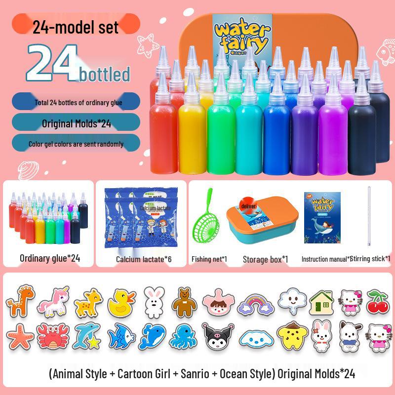Magic Water Elf DIY Non-Toxic Educational Toy for Kids Ages 3-6