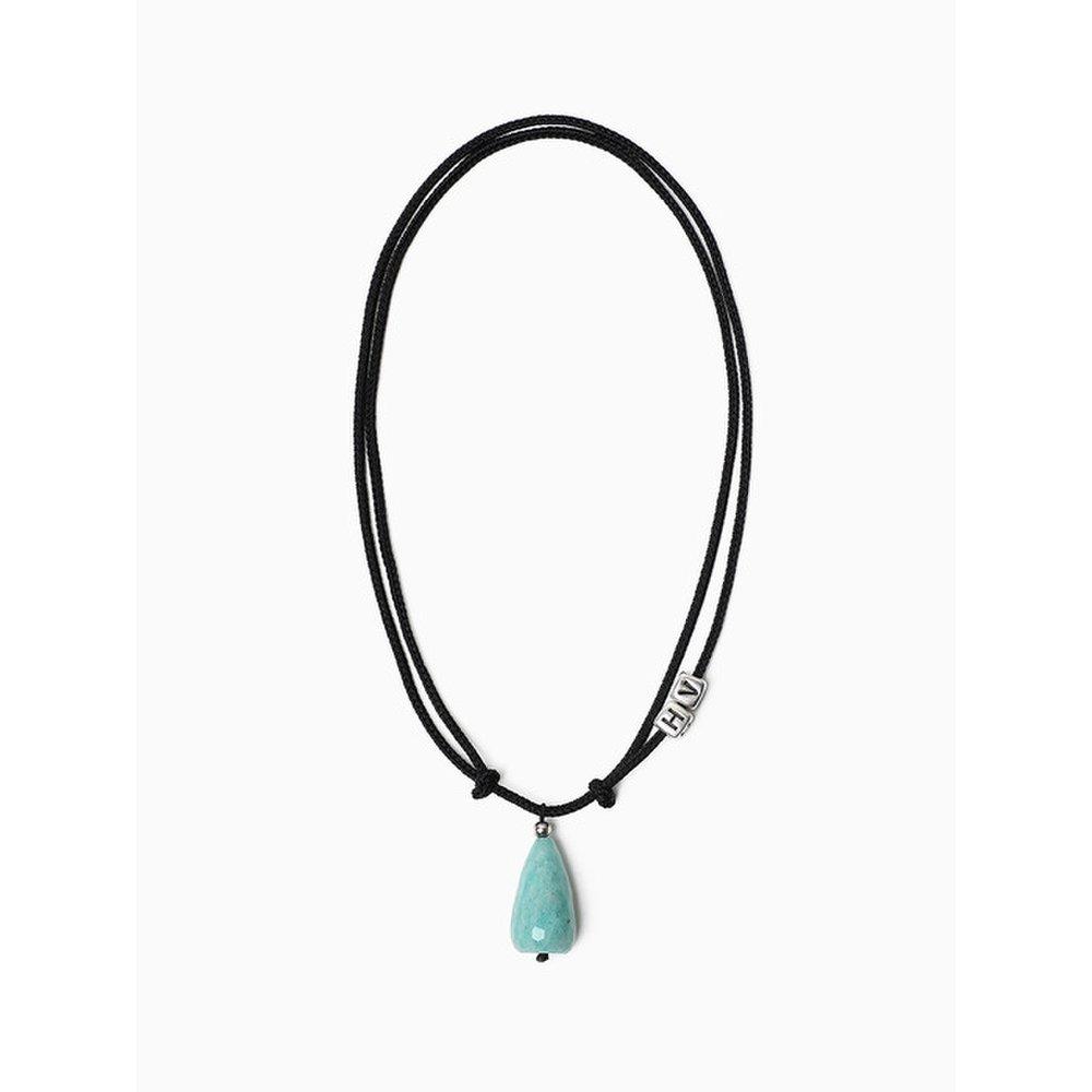 

Okinawa stone necklace Rose Quartz