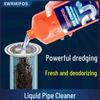 Strong Liquid Pipe Dredging Agent - 1L, Clears Clogs & Deodorizes Drains In Kitchens, Toilets, and Floors