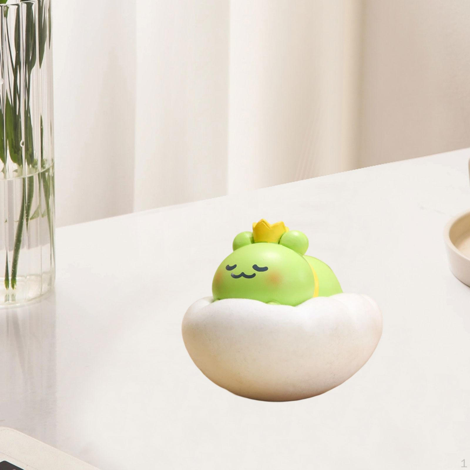 

Ремесло из смолы в виде животного, декор для стола, забавный офисный орнамент, настольный для вечеринки с книжной полкой frog