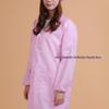 Antistatic Dustproof Long Sleeve Cleanroom Coat - Protective Workwear in White/Blue