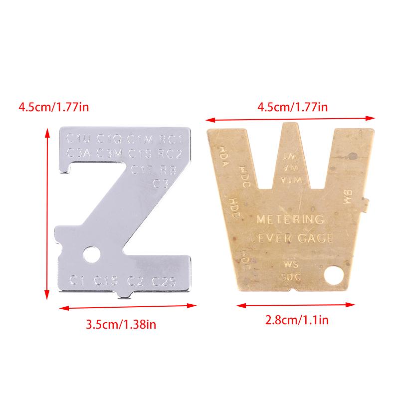 W Z Shaped Carburetor Screwdriver Adjuster Metering Lever Tool For Garden Power Equipment Lawn Mower Chainsaw Accessories