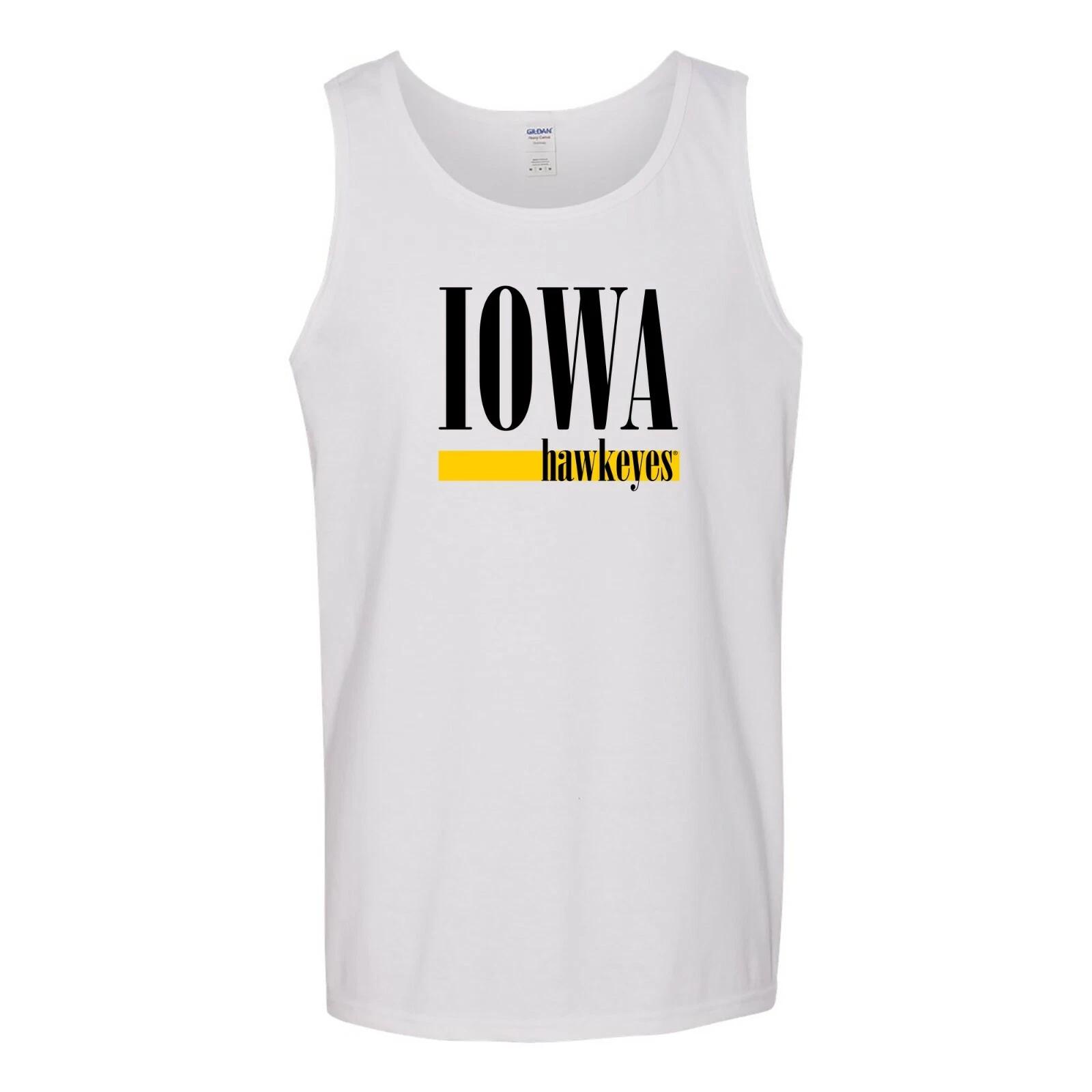 Iowa Hawkeyes Boldline Tank Top - White 4XL