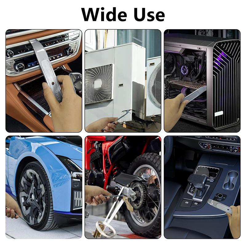 High-Quality Metal Pry Bar – Precision Automotive Trim Removal Tool For Interior Door Panels And Vehicle Maintenance