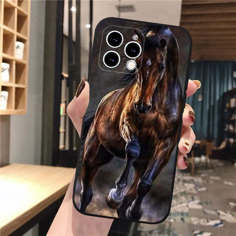 

Чехол для телефона с лошадью для iPhone Samsung Galaxy Redmi Xiaomi Oppo OnePlus Note SA 7 8 9 10 11 12 13 14 20 21 22 23 53 54 Pro Max Plus Ultra TPU Soft Xiaomi Ml Note 10