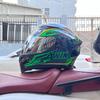 Motorcycle Helmet Full Helmet Can Be Equipped with Bluetooth Headset Men's Four-season Electric Bicycle Riding Helmet