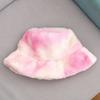 Protection Polyester Women Fisherman Hat Autumn Winter Hat Korean Style Cap Faux Fur Bucket Hat