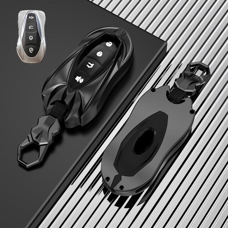 Zinc Alloy Car Flip Key Case Cover Shell For Geely Atlas Boyue Nl3 Ex7 Suv Gt Gc9 Emgrand X7 Borui Auto Holder Accessories
