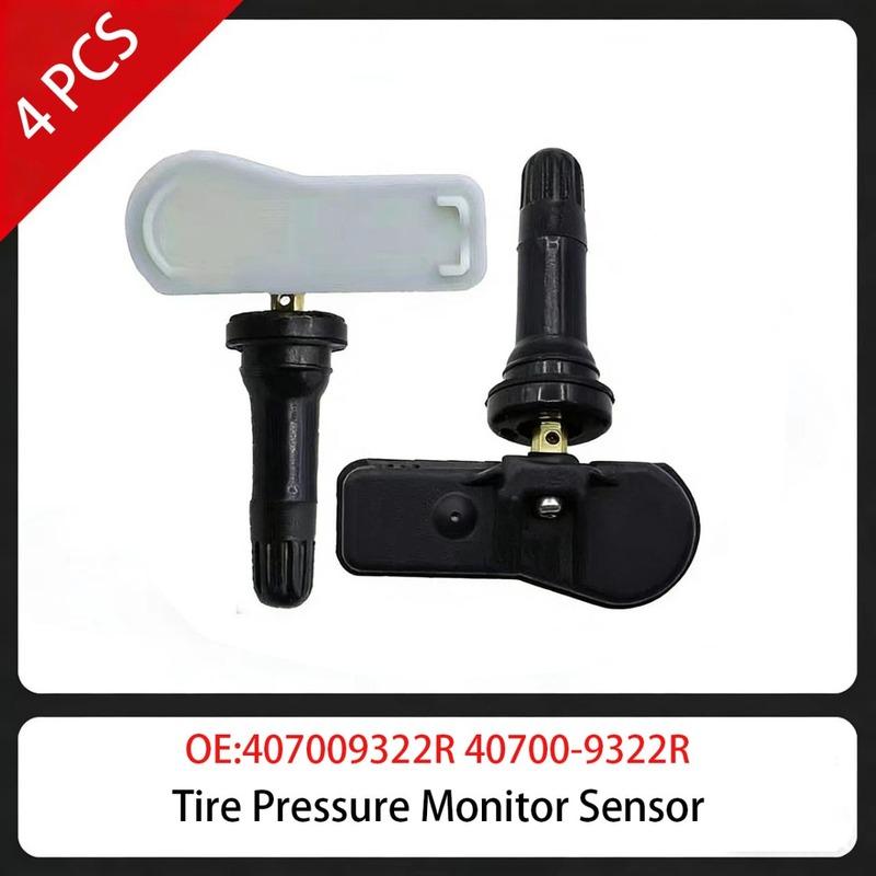 4 PCS Tire Pressure Monitor Sensor 407009322R 433MHz For Dacia Dokker Nissan NV300 NV400 Renault Kangoo Twingo Opel Vivaro Combi