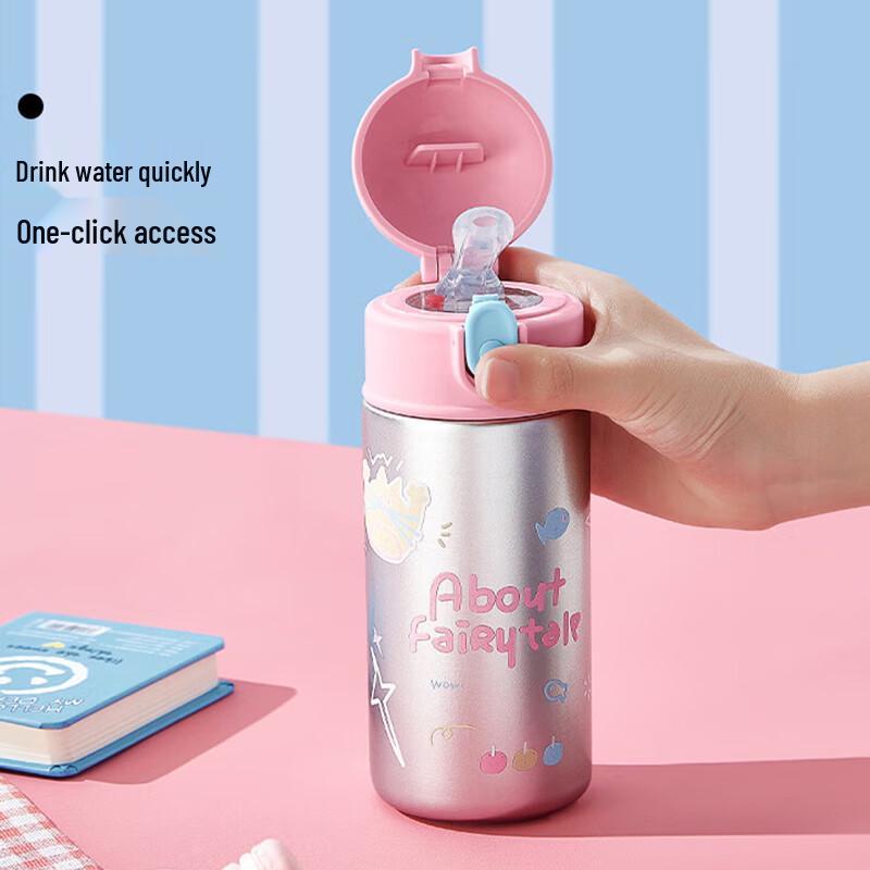 RELEA 550ml Insulated Straw Water Bottle