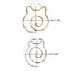 8pcs Metal Spiral Cable Knitting Needle Round Cable Needle Shawl Pin  For Knitter