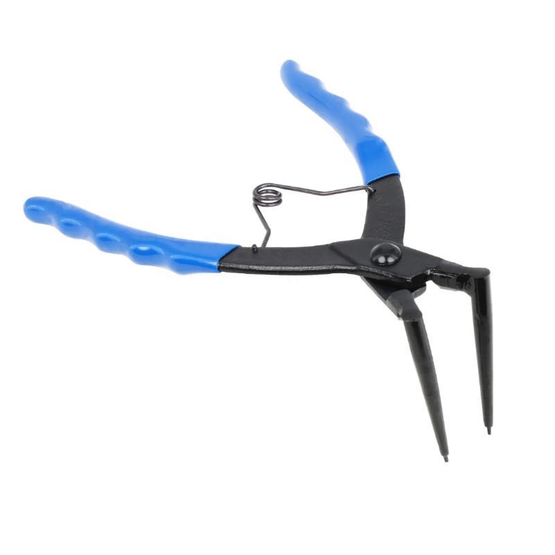 Heavy Duty Internal Snap Ring Pliers 90 Degree Straight Tip Long Nose Circlip Pliers for Professional Auto Maintenance