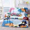Pocoyo Customize Text Blanket Lightweight Personalized Blanket Durable Comfort Suitable for Seaside Bedding Couch Living Room Four Seasons Multipurpos