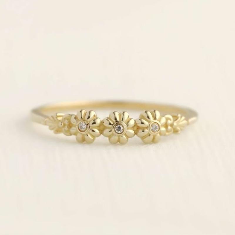 

Продажа колец из нержавеющей стали с золотым покрытием для женщин, кольцо-сердце, ювелирные аксессуары