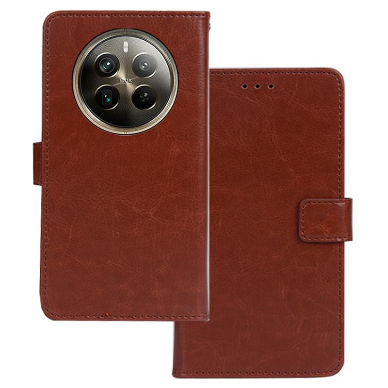 IDEWEI Etui dla Realme 12 Pro 5G/Realme 12 Pro+ 5G Składana podstawka Skórzane etui portfel na telefon