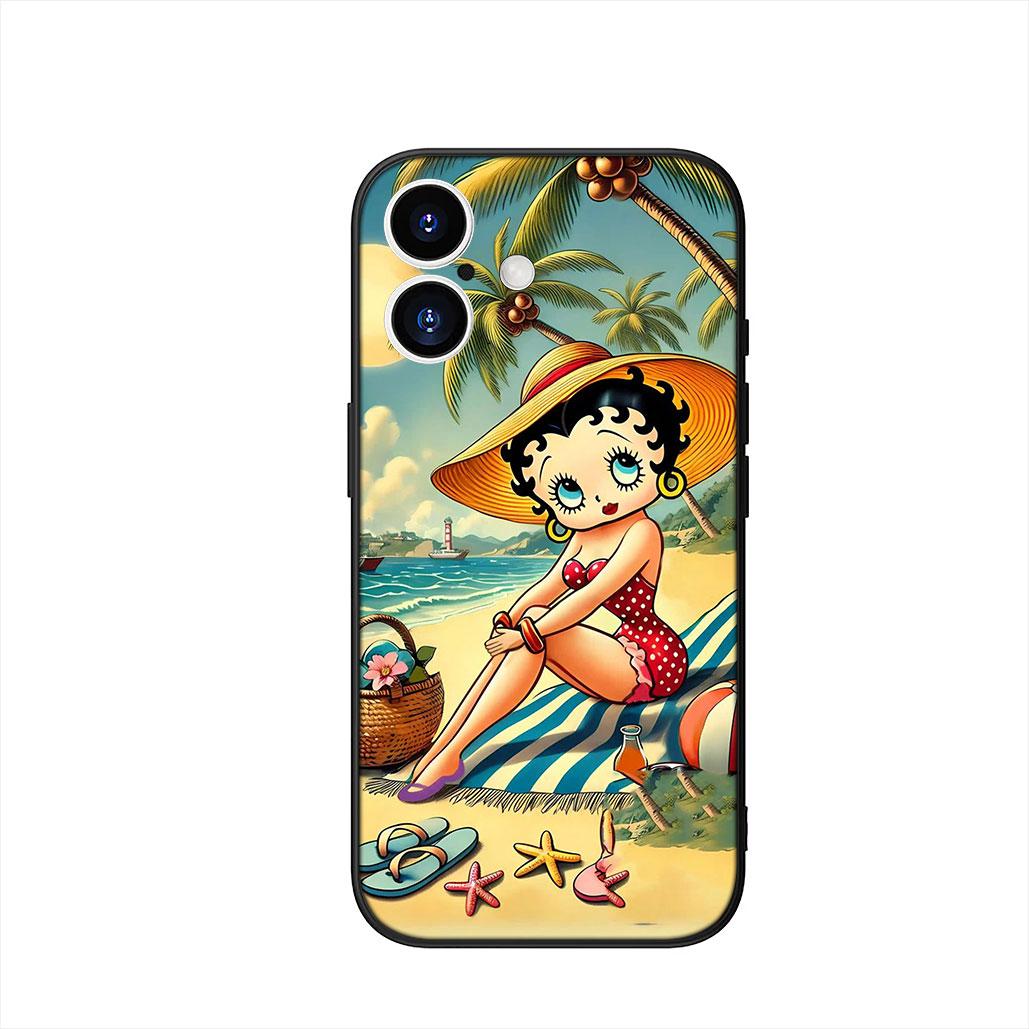 

Anime B-betty Cartoon B-Boop Phone Cover Case for Xiaomi Redmi Note 14 12 13 ProPlus A3 Pro Plus 12C 13C 14C 5G 4G Casing Redmi 14C