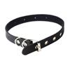 Hyunya Same Flat Buckle Belt Choker Collar Collarbone Collar Female Dark Sex Necklace