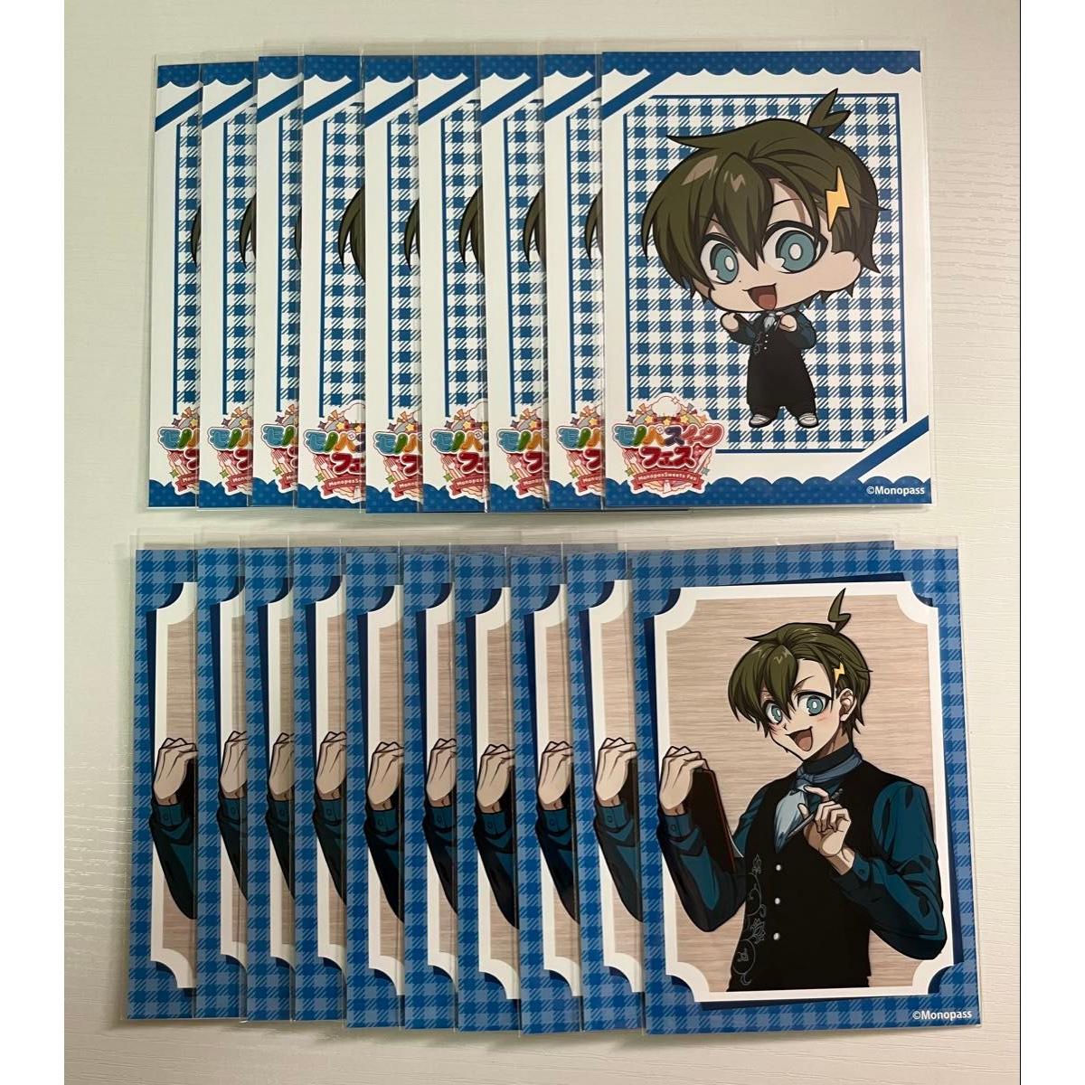 Used Monopass Suipara Collaboration Random Bromide Family Mart Print Akira Shark-kun Smile Piano