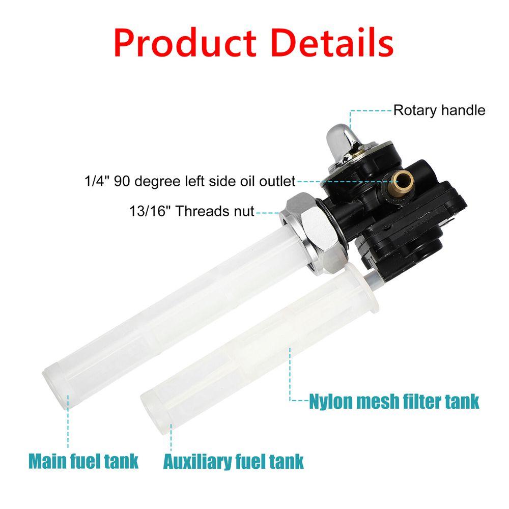 Motorcycle 22mm Fuel Valve Petcock With Male Thread Parts NO. 61338-94D For Harley FLST FXST FLT FXD 1995-2001 MP-1128 On Sale