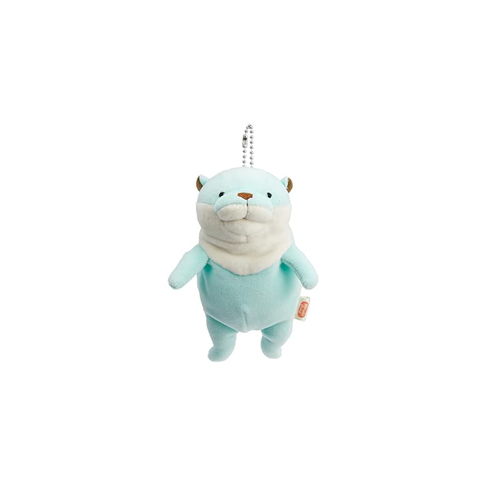 

Shinada Global Mochi Series Pastel Mint Mini Plush Otter 7x5x14cm Animal Toy