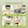 Circular Leg Massager Multi-Wheel Deep Tissue Roller for Thighs Calves Muscle Relief Portable Yoga Fitness Tool Home Gym Recovery Equipment