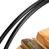 Hobro Black Metal Firewood Rack Wheel