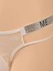 Silky Penis Sheath Panties Men Breathable Mesh See Through Briefs Diamond Low Waist Bedding Underwear Sissy Nightclub Gaywear