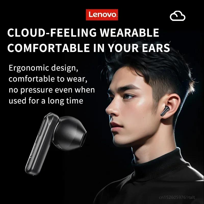 Originální sluchátka Lenovo EA120 Bluetooth 5.4 Sportovní sluchátka s redukcí hluku Herní sluchátka s dotykovým ovládáním Sluchátka s mikrofonem NOVINKA