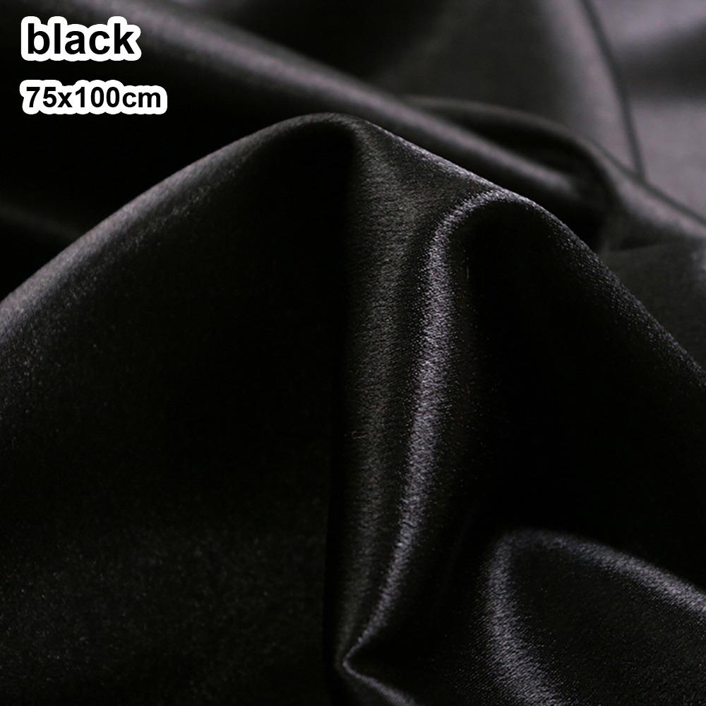 

1Pcs 75x100cm Crystal Satin Props Nail Polish Smooth Photo Background Cloth Glossy Fabric Handheld Decoration Cloth чёрный