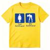 Funny Meme I Love My Girlfriend Unisex Tshirts Unisexs Unisex Clothing Fashion High Quality Oversized Unisex T Shirt Comfortable