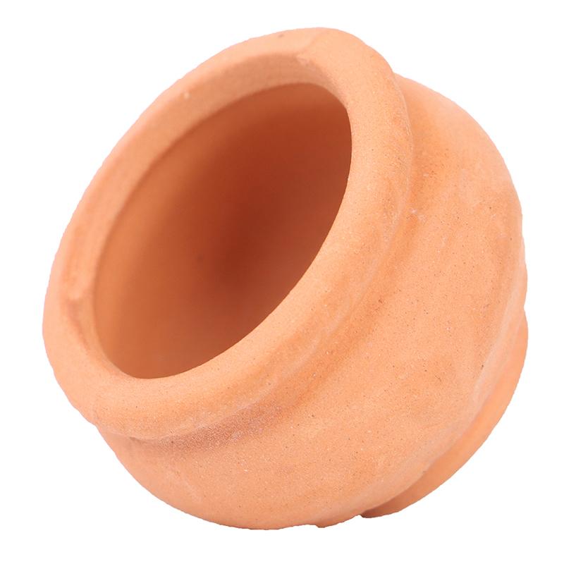1:12 Dollhouse Miniature Mini Ceramics Flower Pot Fairy Garden Decoration