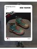 Women's Retro British Style Height-Increasing Ankle Boots - Thick-Soled High-Top for 2025 Autumn