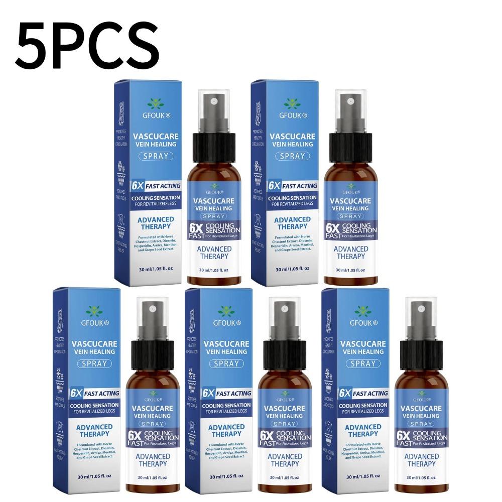 1-10PCS Leg Cramp & Soreness Relief Spray Natural Plant Extract Soothing Mist Portable Design for Gentle Care for Fatigued Leg
