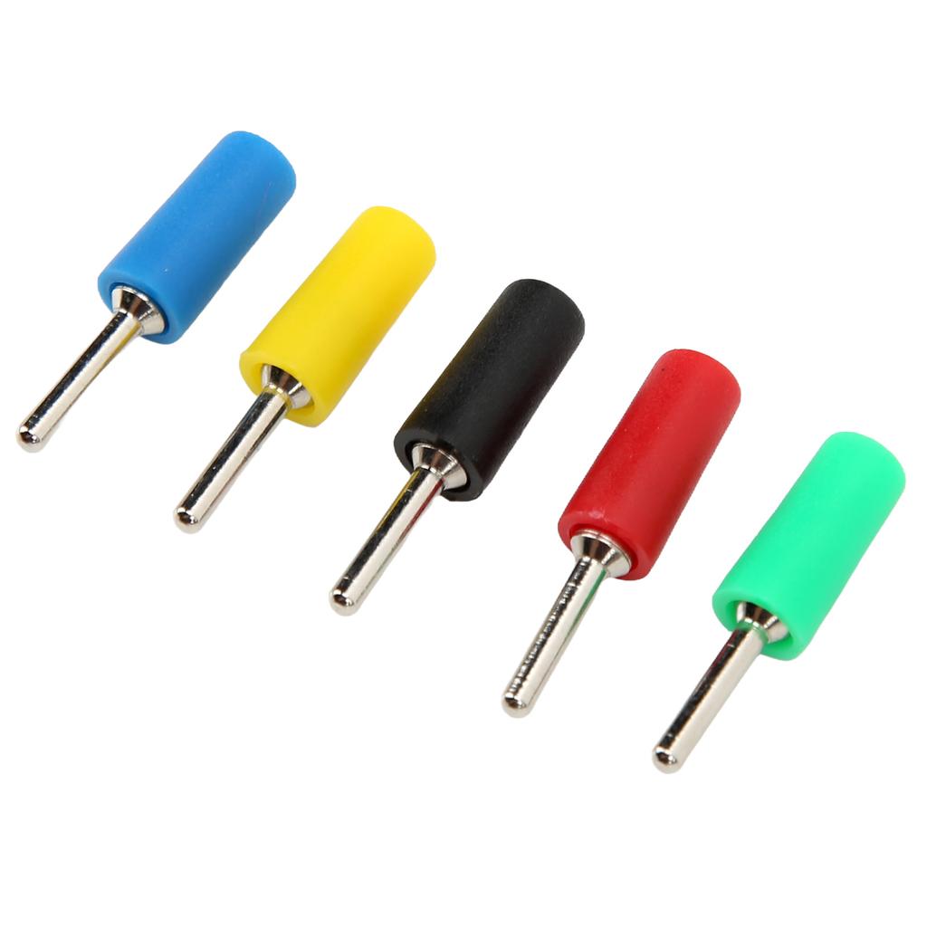 10Set Straight Banana Plug Brass PE Bananas Cable Connector for Welding Machinery Automobiles