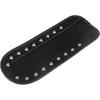 Motorcycle Rivet Leather Rear Fender Bib Solo Seat for Harley Softail Springer Heritage Classic EFI FLSTCI 2006-2017, Black