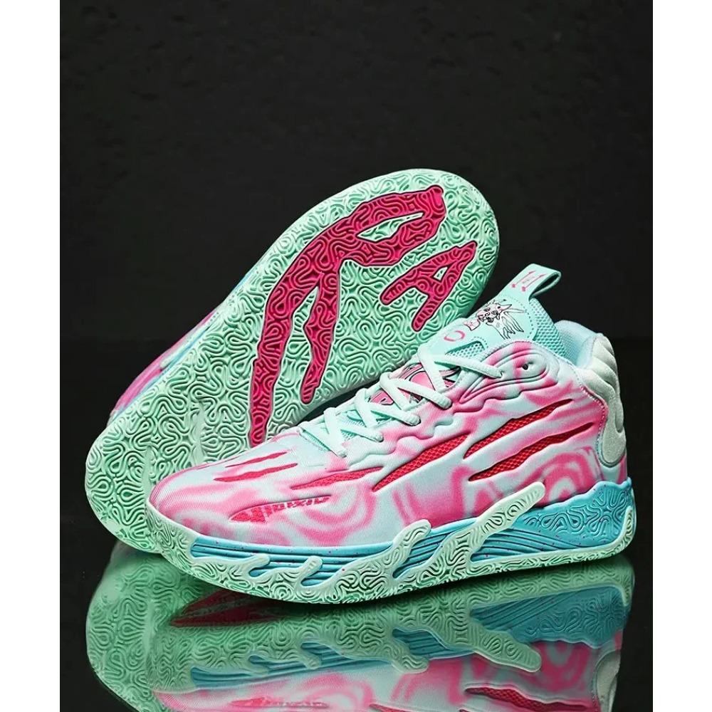 Scarpe da basket basse da uomo resistenti all'usura nuove per giovani guardia professionista combattimento reale assorbimento degli urti scarpe sportive taglia 36~45