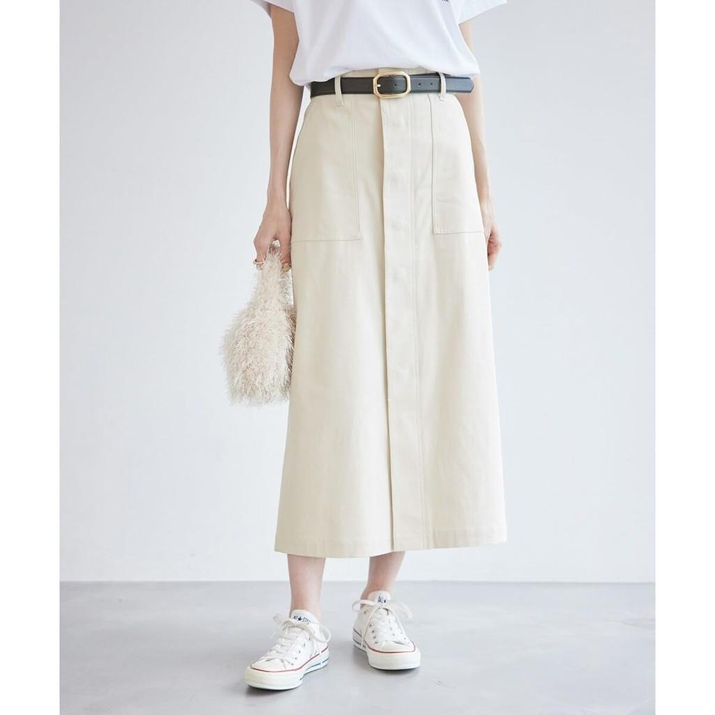 ROPE PICNIC Militär Baker-kjol med Vit Fläckresistent Finish för Kvinnor, GDC14260, (10)