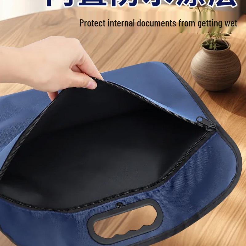 Oxford Cloth Waterproof Briefcase for Documents and Cigarettes