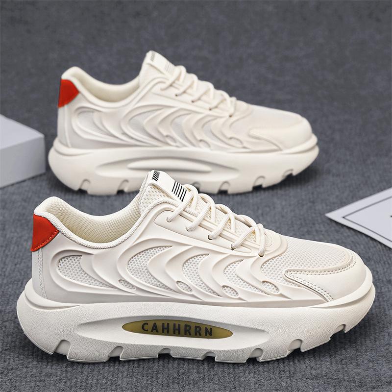 Summer new breathable mesh student leisure sports platform dad shoes