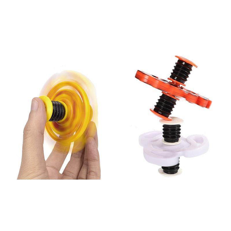Giocattoli Giroscopio a Molla Rimbalzante per Bambini Hand Spinner Giocattoli Saltellanti Sollievo dallo Stress per Dita Regali per Adolescenti Adulti
