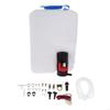 Universal Car Windshield Washer Bottle Tank Kit 12V 1.5L Windshield Tank with Jets Wiring Water Pump Hose Car Accessory