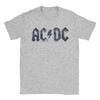AC-DC T-Shirts Herren Rein Lustiges T-Shirt Rundhals T-Shirts Kurzarm Kleidung 4XL 5XL