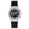 Silicone Women Watches Luxurious Brand Casual Diamond Female Quartz Wristwatches Simple Sport Clock Relogio Feminino
