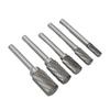 Double Cut Carbide Burrs Rotary Files Set 6mm Shank for Metalwork Wood Carving Jewellery Making Surface Grinding