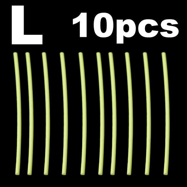 Bimoo 10 bucăți/pachet spumă cilindrică de înaltă densitate cu gaură centrală pentru pescuit flotor stick legare muște instalație bricolaj etc.Dimensiune SML