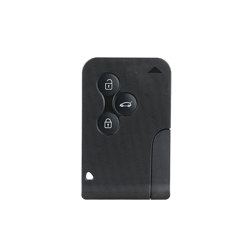 3-button Card Key Shell for Renault Megane 2 Scenic 2 Clio 3