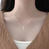 New Butterfly Necklace, Women's Inlaid Pendant Necklace, Women's Light Luxury, Niche, High-end Collarbone Chain